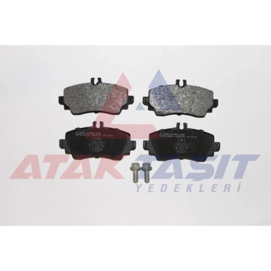 FREN BALATA ON MERCEDES A SERISI (W168) A 160 1997-2004 / (W168) A 170 CDI 1997-2004
