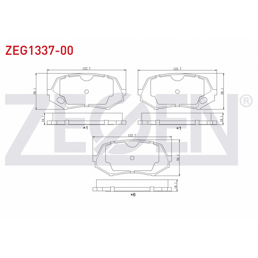 FREN BALATA ON MITSUBISHI CANTER 3.0 D 2005-2010