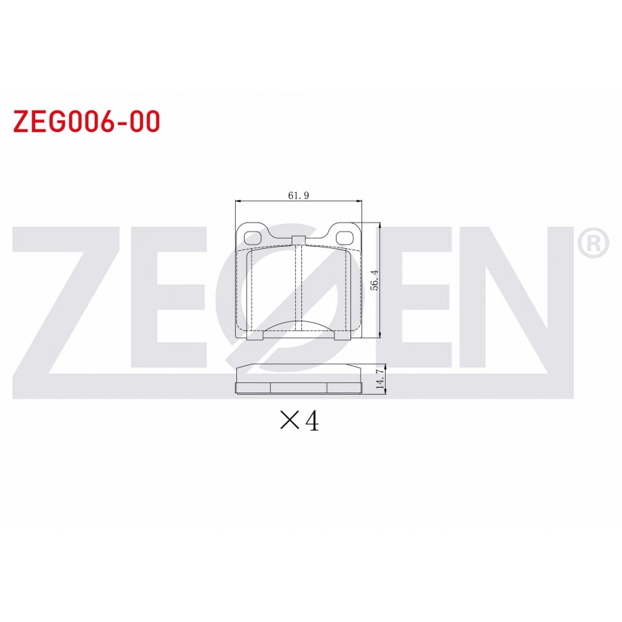 FREN BALATA ON OPEL KADETT C 1.0 1973-1979 / ASCONA A 1.6 1970-1975 / KADETT B 1.2 1971-1973 / KADETT C 1.2 1973-1979/ KADETT B 1.1 1971-1973/ ALFA ROMEO GIULIETTA (116) 1.3 1977-1985