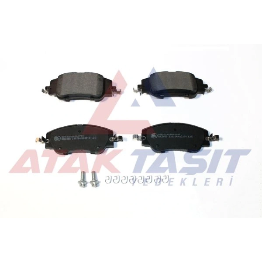 FREN BALATA ON PEUGEOT 208 II 2019-/ 2008 II 2019-/ CITROEN C4 III 2020- / C4 X 2022-