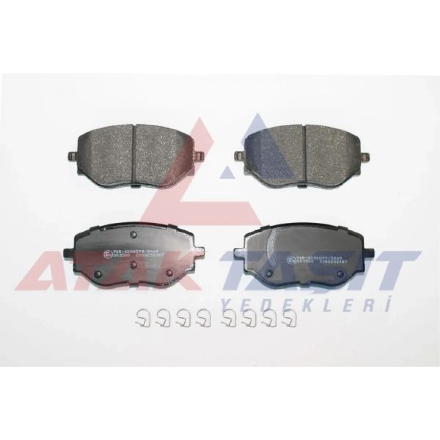 FREN BALATA ON RENAULT CLIO V 1.0 Sce - 1.0 Tce - 1.5 BLUE DCI 2020- / NISSAN MICRA IV (K14) 1.0 IG-T 2018-