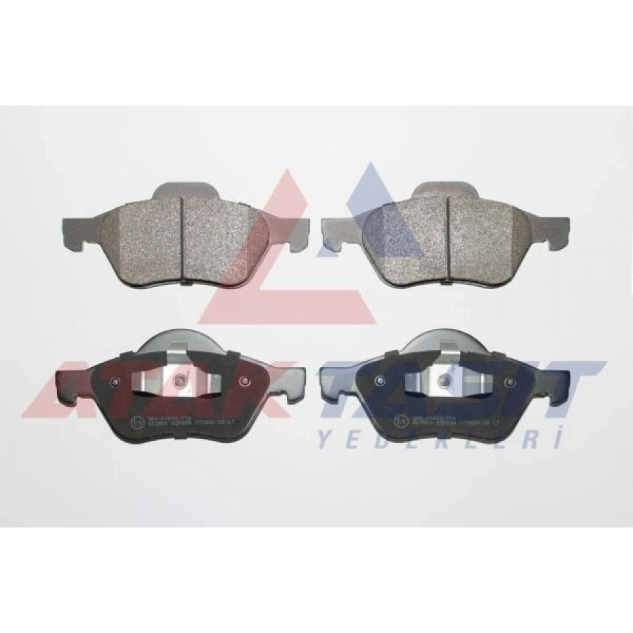 FREN BALATA ON RENAULT LAGUNA II (BG0/1) 1.6i 16v 15 JANT 2001-2007 / LAGUNA II 1.9 DCI 15 JANT 2001-2007 / LAGUNA III 1.5 DCI 2007- / LAGUNA III 1.6i 16v 2007- / LAGUNA II 1.8i 16v 2001-2007