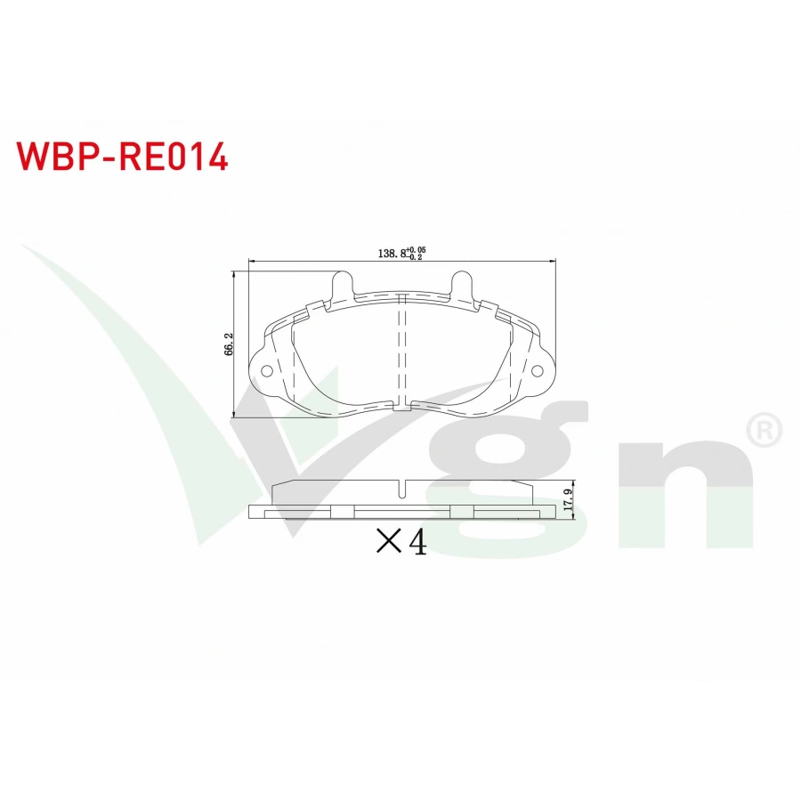 FREN BALATA ON RENAULT MASTER II (FD) 2.5 D 1998-2010 / MASTER II 2.8 DTI 1998-2010 / OPEL MOVANO A 1.9 DTI 2001-2010 / MOVANO A 2.5 D 2001-2010