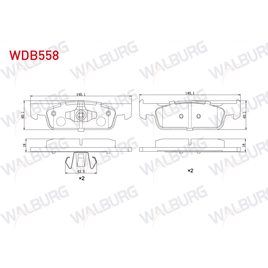 FREN BALATA ON RENAULT SYMBOL III (JZ0/1) 1.5 DCI 16 JANT 2012-/ CLIO IV 1.5 DCI 75 HP 2012-/ CLIO IV 1.2 16v 16 2012-/ DACIA SANDERO STEPWAY 1.5 DCI 2012-/ SMART FORTWO 1.0 2014-/ FORFOUR 1.0 2014-