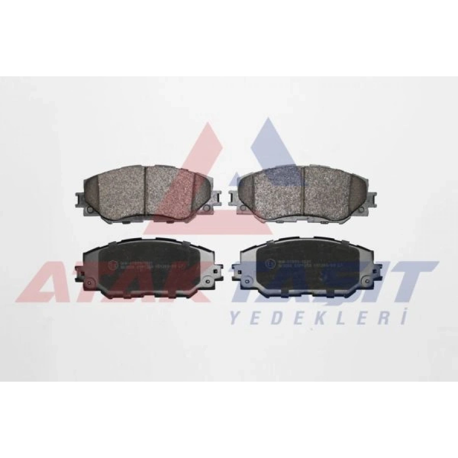 FREN BALATA ON TOYOTA COROLLA (E15_) 1.6 VVT-I 2007-2012 / AURIS (ZRE15) 1.6 VVT-I 2007-2012