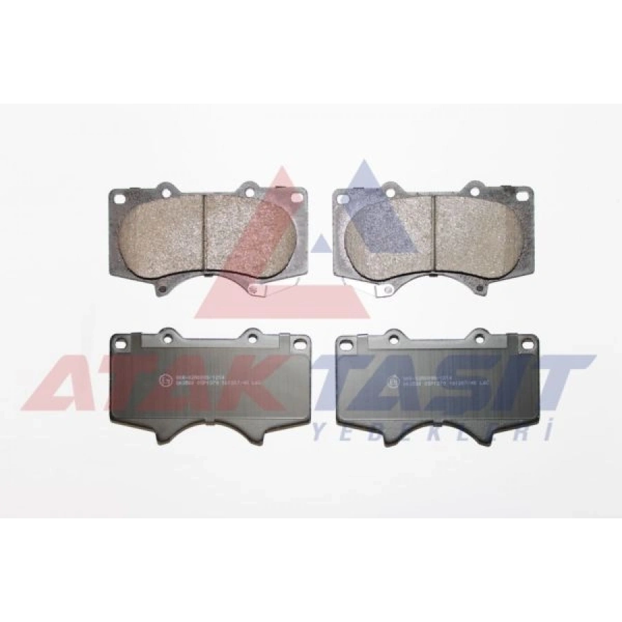 FREN BALATA ON IKAZLI TOYOTA HI-LUX VIII REVO PICK UP 2.4 D 4X2 ESPLI 2015- / HI-LUX PICK UP 2.5 D 2005-2008 / LAND CRUISER (J12) 3.0 D - 4.0i 2002-2008 / MITSUBISHI PAJERO IV 3.2 TD 2007-