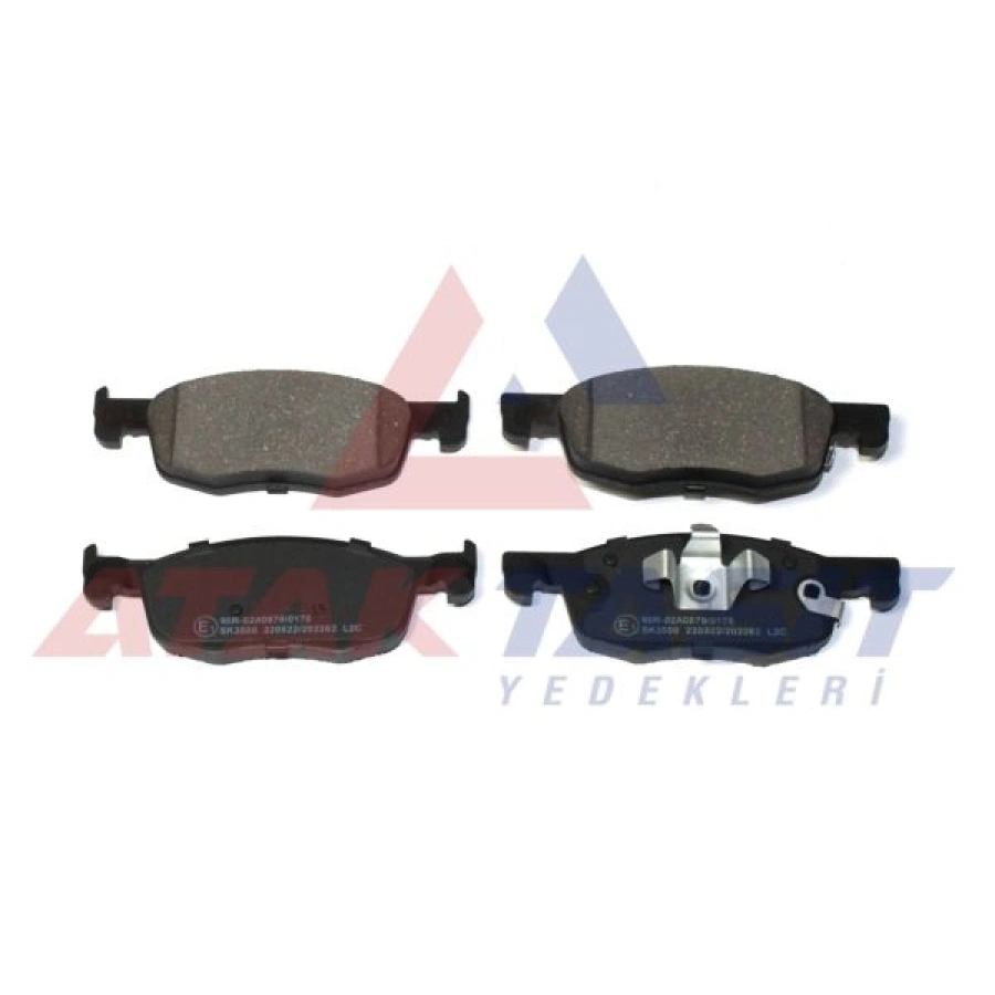 FREN BALATA ON TOYOTA YARIS 1.0 - 1.5 2020-