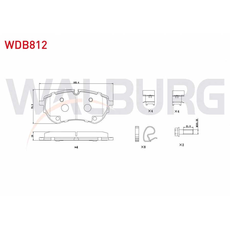 FREN BALATA ON VOLKSWAGEN AMAROK 3.0 TDI V6 2017-