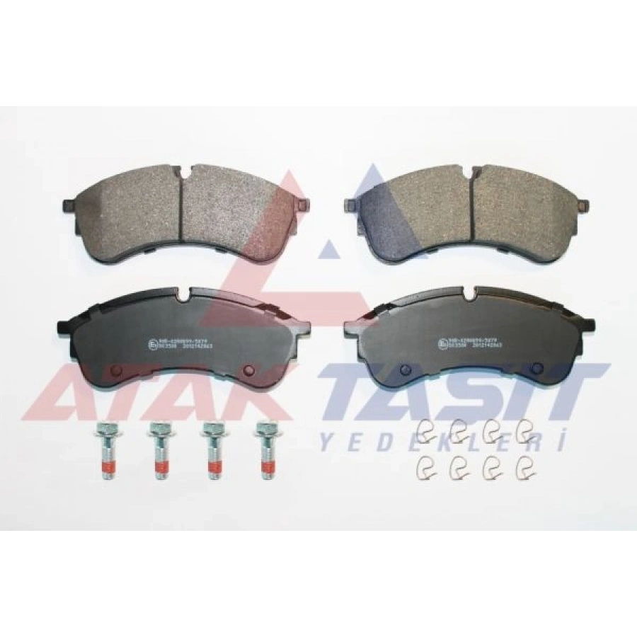 FREN BALATA ON VOLKSWAGEN CRAFTER (SY_SZ) 2.0 TDI 2018- UZUN SASE / CIFT TEKER