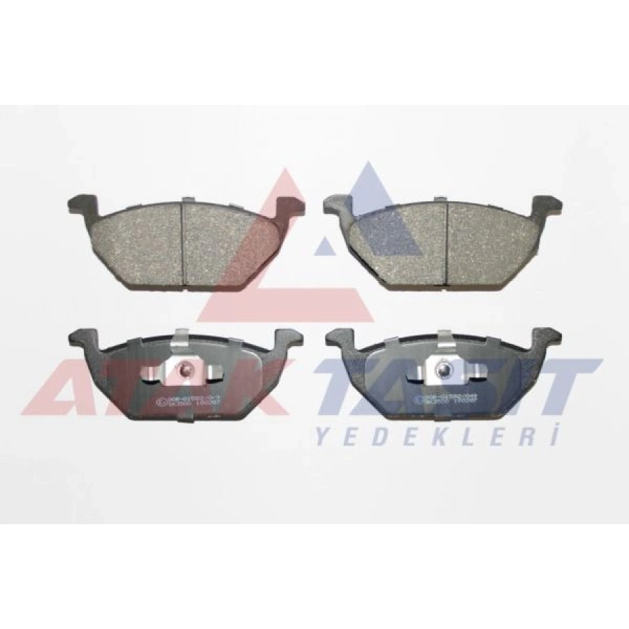 FREN BALATA ON VW GOLF IV 1.4i 16v 1997-2005/ GOLF IV 1.6i 16v 1997-2005/ CADDY II 1.9 TDI 1995-2004/ CADDY II 1.9 SDI 1995-2004/ LEON 1.9 TDI 1999-2006/ IBIZA IV 1.4 TDI 2002-2009/ A1 1.4 TFSI 2010-