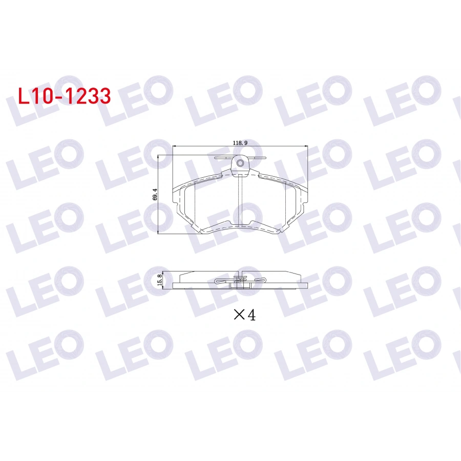 FREN BALATA ON VW GOLF IV 1.8 1997-2005/ GOLF III 1.6i 1991-1999/ GOLF III 1.4i 1991-1999/ PASSAT 1.9 TDI 1988-1997/ POLO 1.4 1995-2001/ CORDOBA 1.4 TDI 1999-2002/ IBIZA II (6K1) 1.9 TDI 1993-2002