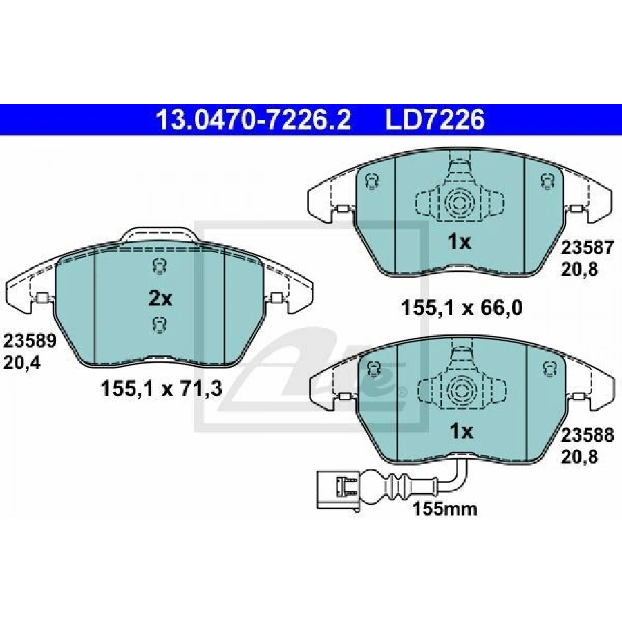 FREN BALATASI SERAMİK