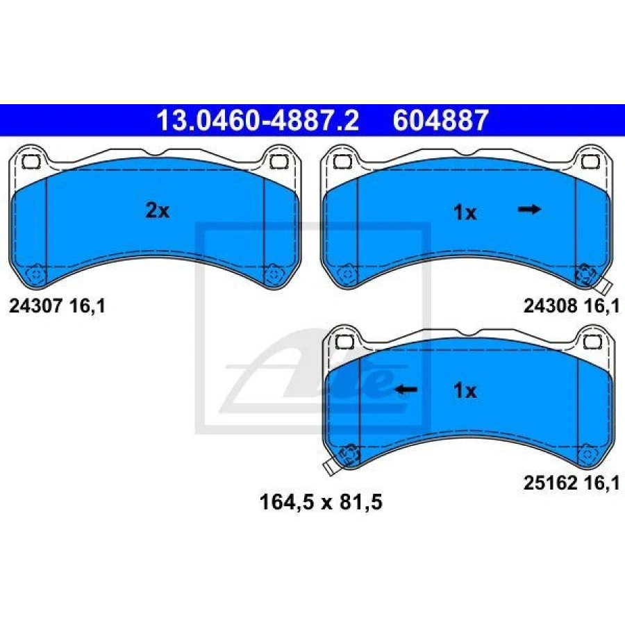 FREN BALATASI ARKA DUCATO JUMPER BOXER 2.0D 2.3D 3.0D HDİ 07