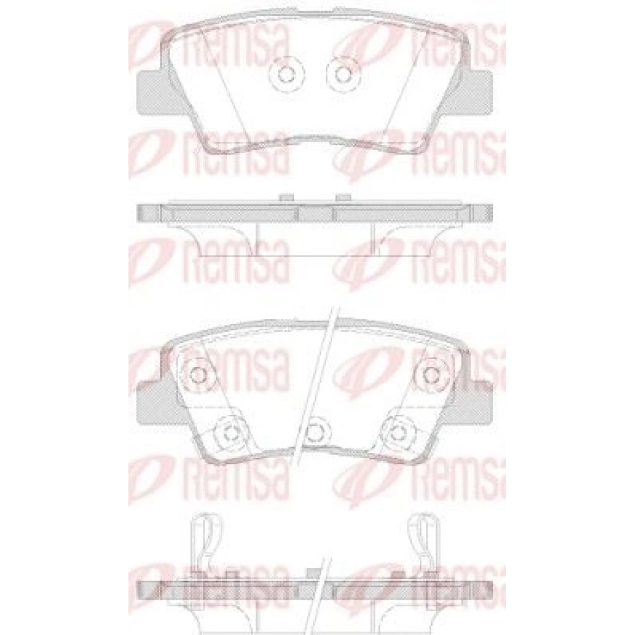 FREN BALATASI 200 300 SERİES COUPE C123 03 77-1