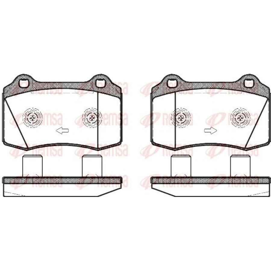 FREN BALATASI 200 300 SERİES COUPE C124 03 8 XX