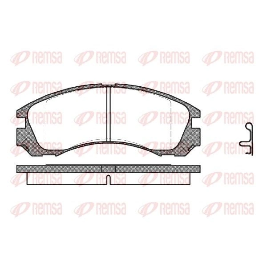 FREN BALATASI A4 BERLİNA 8EC AVANT 8ED 11 04-