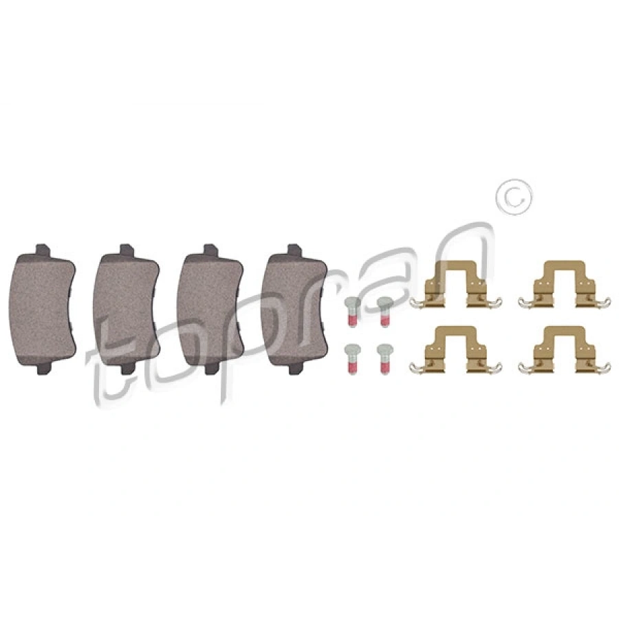 FREN BALATASI ARKA AUDI A4 A5 Q5 08>