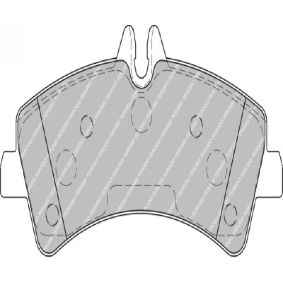 FREN BALATASI ARKA BALON TEKER ÇIFT TEKER W906 SPRINTER-CRAFTER BM 06-