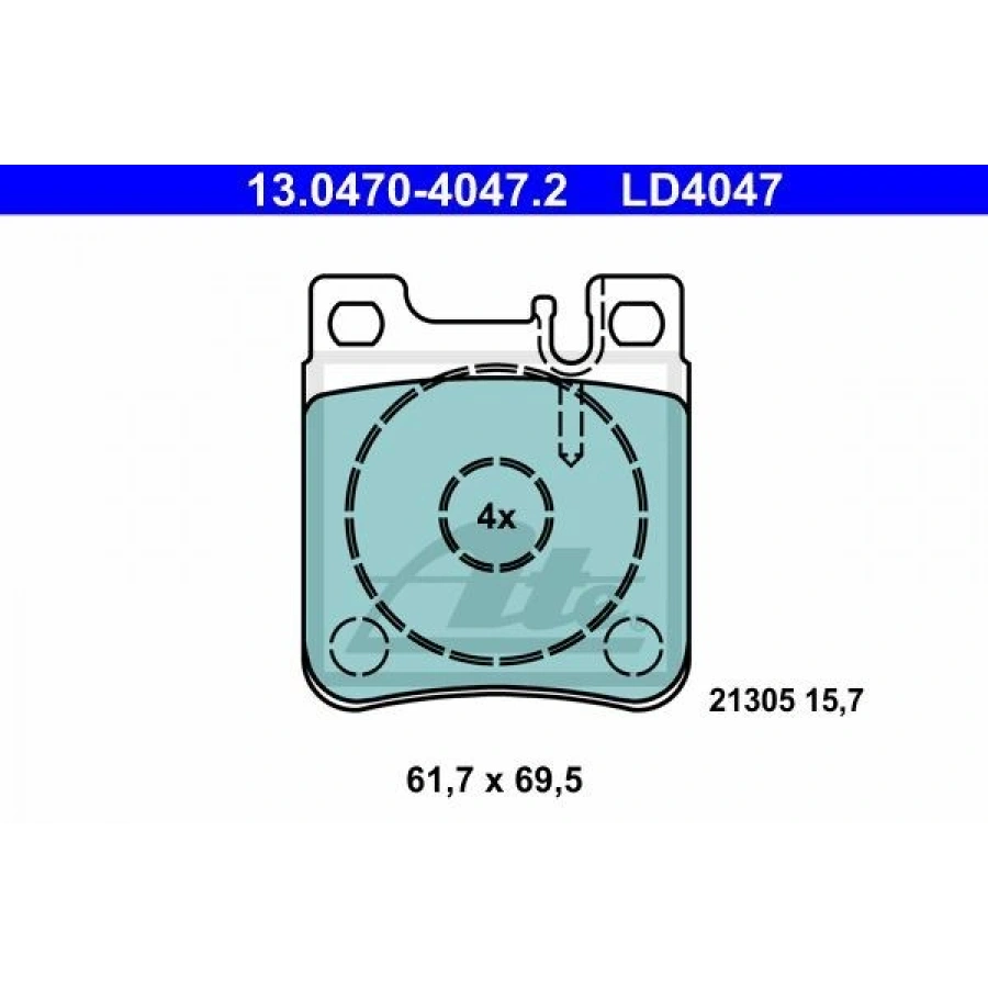 FREN BALATASI ARKA C140 CL SERİSİ CL600 C203 C SERİSİ C160 C180 C200 C230 C208 CLK SERİSİ CLK200 CLK230 C209 CLK SERİSİ CLK200 CLK220 CL203 CLC SERİSİ CLC160 CLC180 CLC200 CLC220 E SERİSİ W210 E200 E220 E240 R170 97>04 SLK200 SLK230 SLK320 R171 SLK200 SLK2