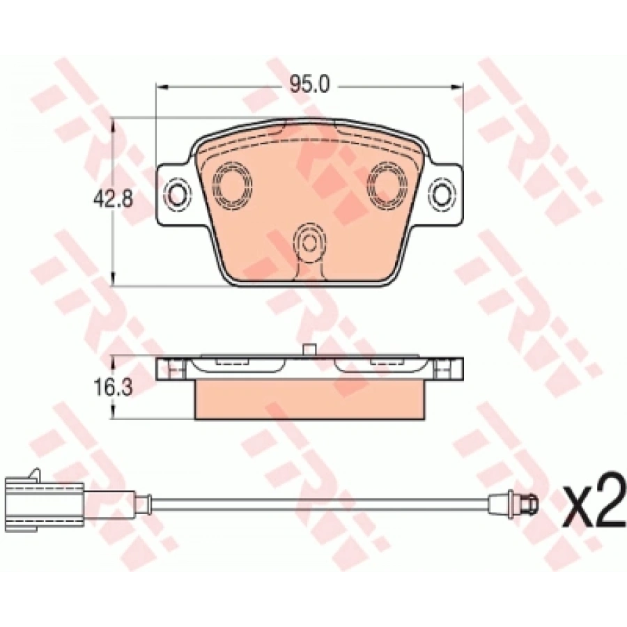 FREN BALATASI ARKA DISK LINEA-STILO BM 07-14