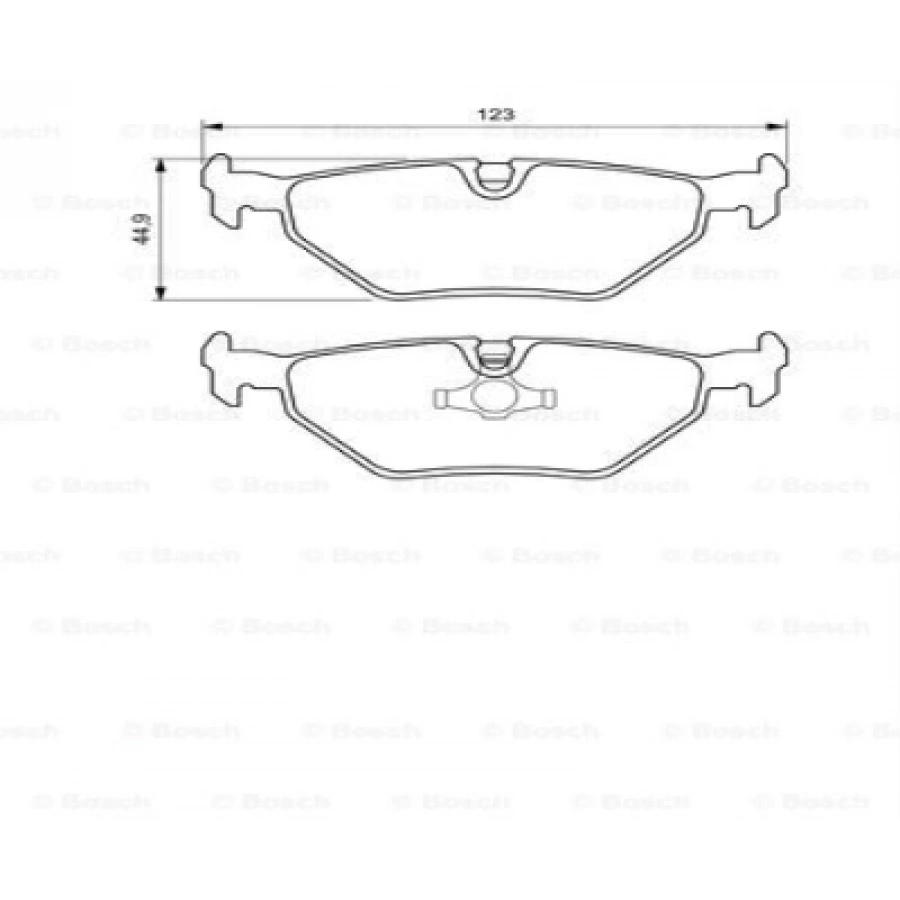FREN BALATASI ARKA E36-E46 1999 - 2005