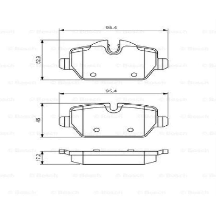 FREN BALATASI ARKA E90-E91-E92-E93-X1 E84 BM 05-15