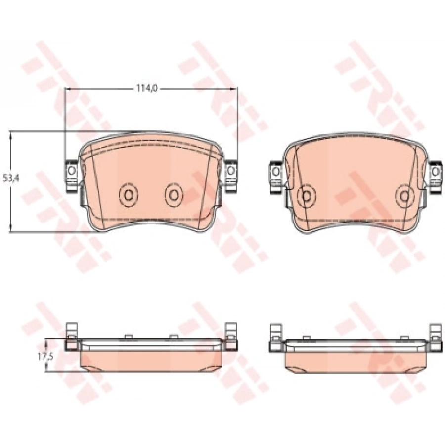 FREN BALATASI ARKA EXPERT4/TRAVELLER/JUMPY IV/SPACETOURER B.M 2016-