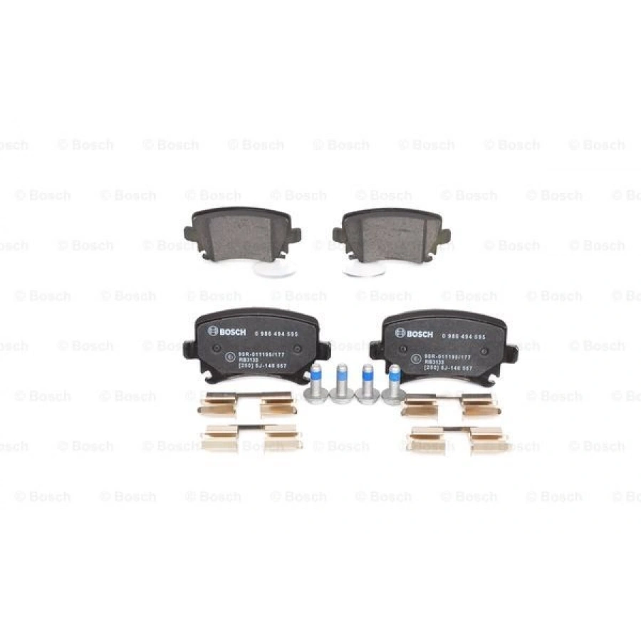 FREN BALATASI ARKA FDB1636 / GDB1622 PASSAT-CADDY-GOLF5-GOLF6-JETTA-A3-LEON BM 04-