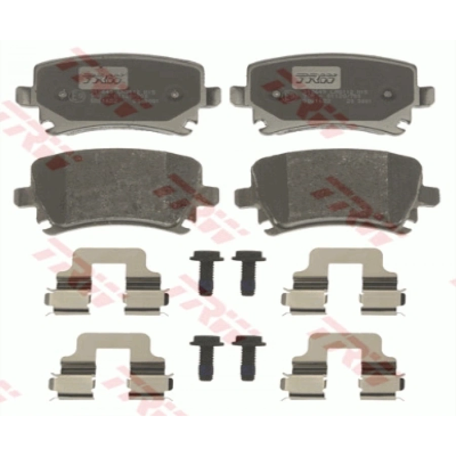 FREN BALATASI ARKA FDB1636 / GDB1622 PASSAT-CADDY-GOLF5-GOLF6-JETTA-A3-LEON BM 04-