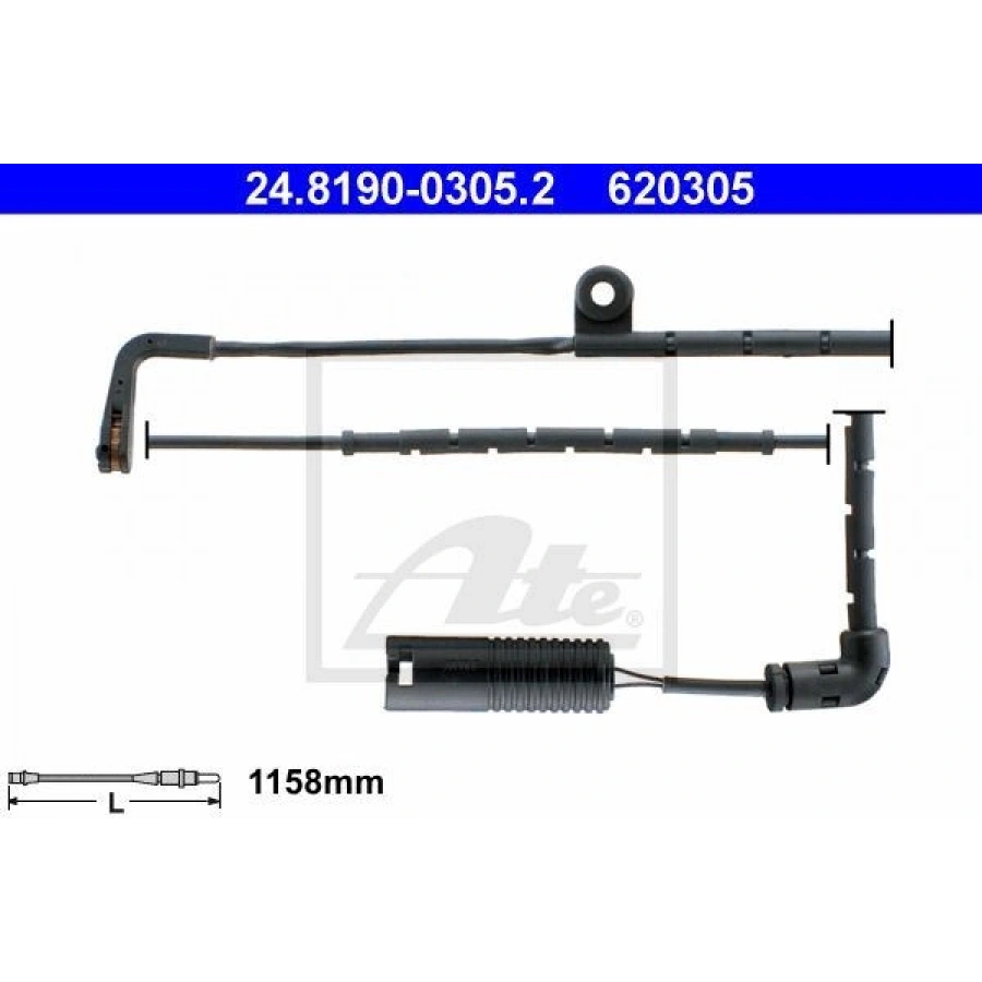 FREN BALATASI ARKA FİŞİ İKAZKABLOLU COOPER R56-R57-R59-R58-R55