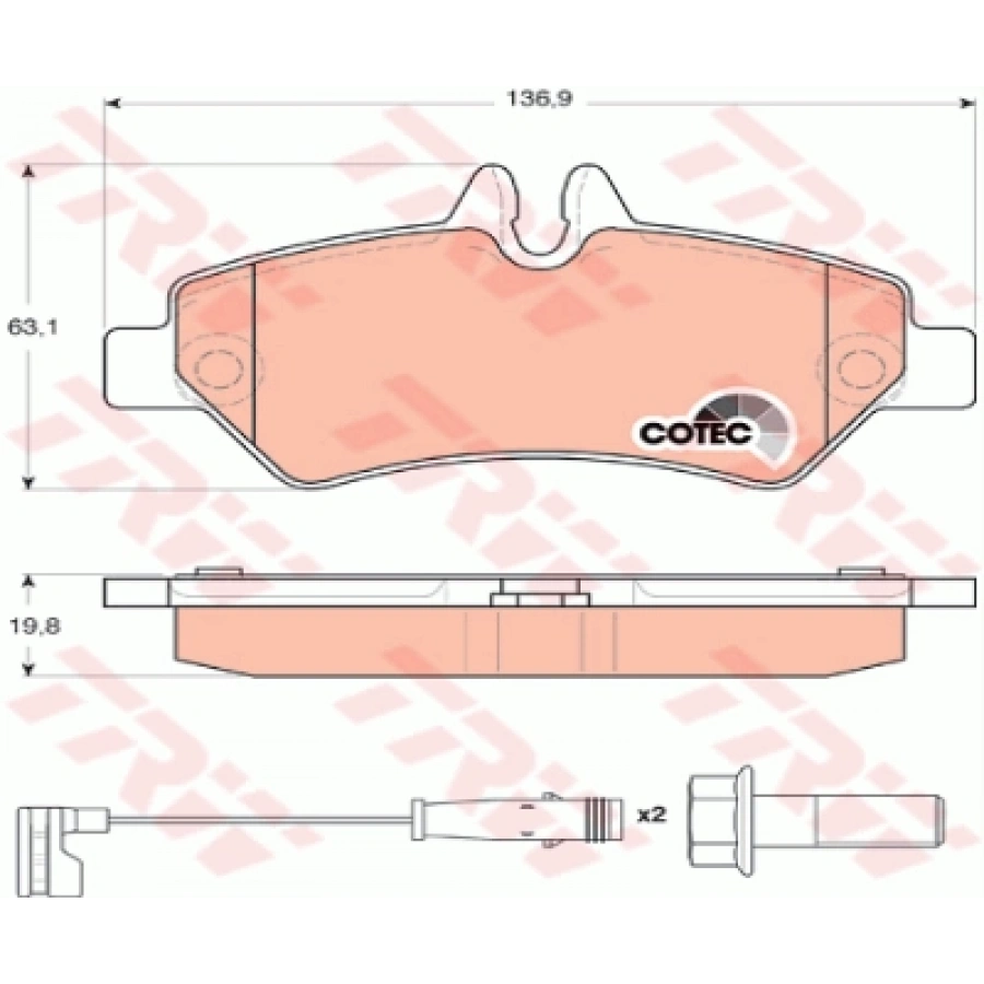 FREN BALATASI ARKA FVR1780 CRAFTER-SPRINTER BM 06-16