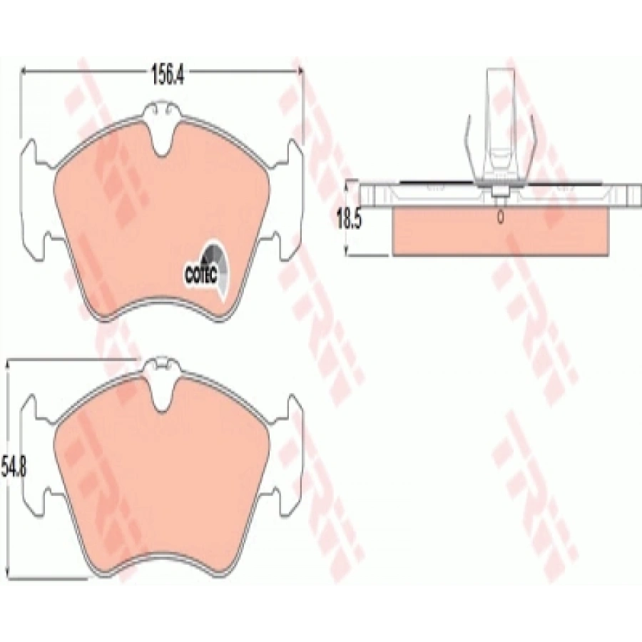 FREN BALATASI ARKA FVR1876 LT-SPRINTER BM 96-06