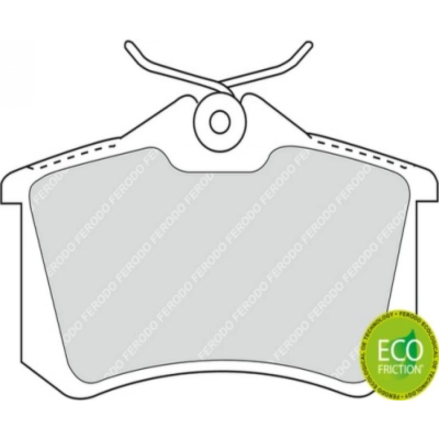 FREN BALATASI ARKA GDB1330 / GDB823 / FDB1788 GOLF3-GOLF4-GOLF5-JETTA-PASSAT-A3-TOLEDO-OCTAVIA BM 97-