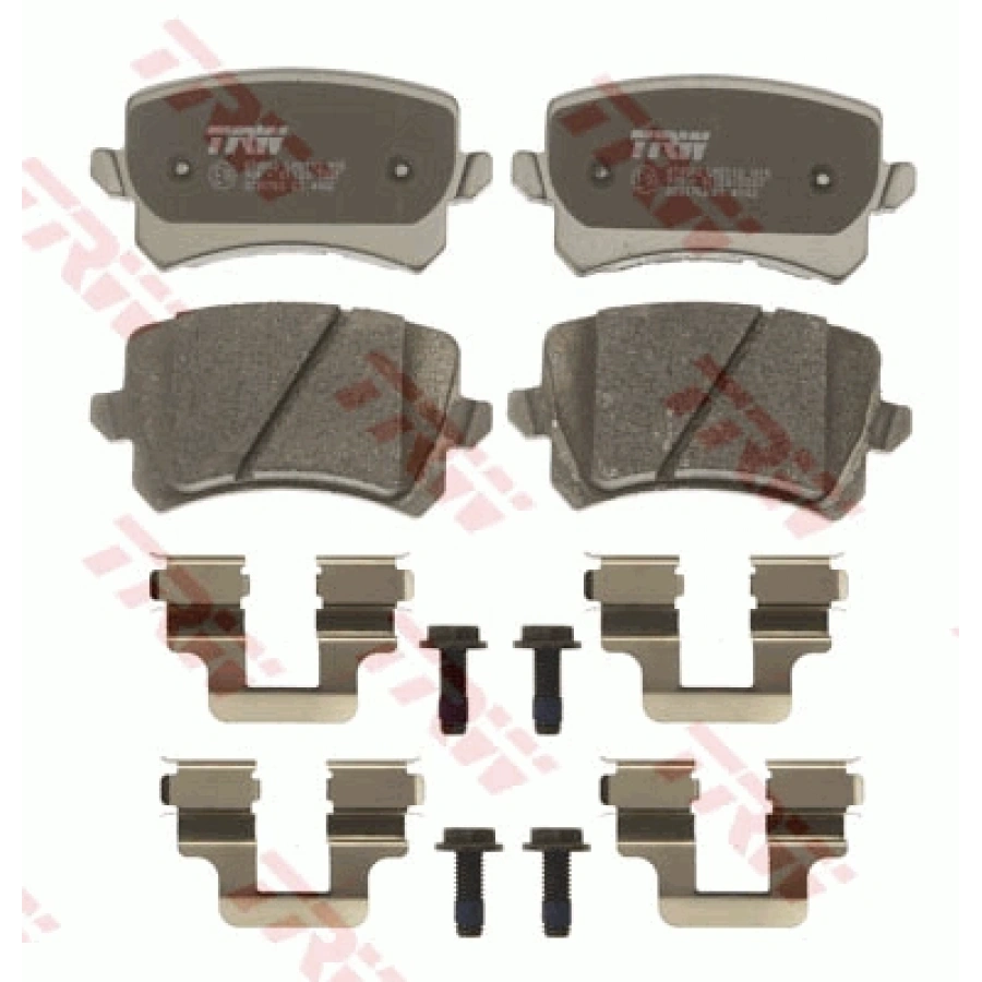 FREN BALATASI ARKA GDB1763 / FDB4058 TIGUAN-PASSAT-CADDY-A6-Q3 BM 06-