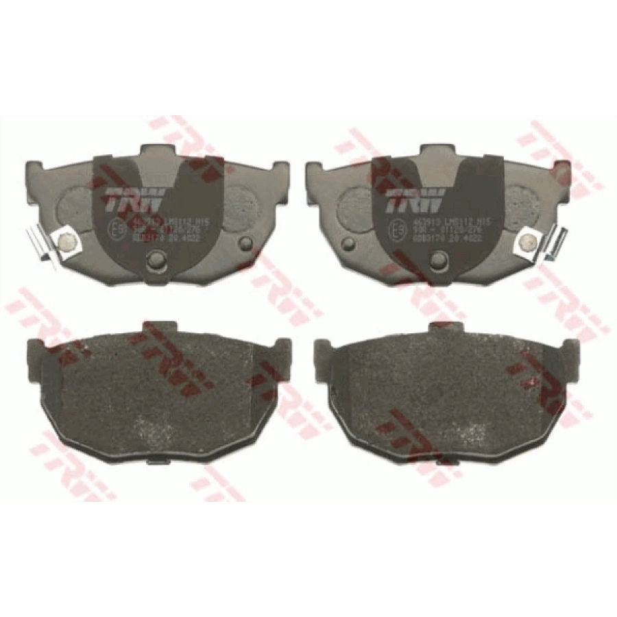 FREN BALATASI ARKA HYUNDAI COUPE 1996 - 2009, ELANTRA 2000 - 2006, LANTRA I 1990 - 1995, LANTRA II 1995 - 2000, S COUPE 1990 - 1996, TIBURON 2006 - 2008 - 97-00