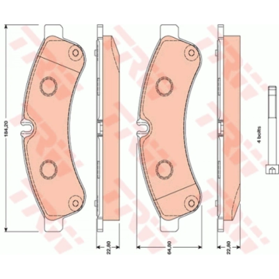 FREN BALATASI ARKA IVECO: DALY IV- OTOKAR MAGIRUS YM BM 06-