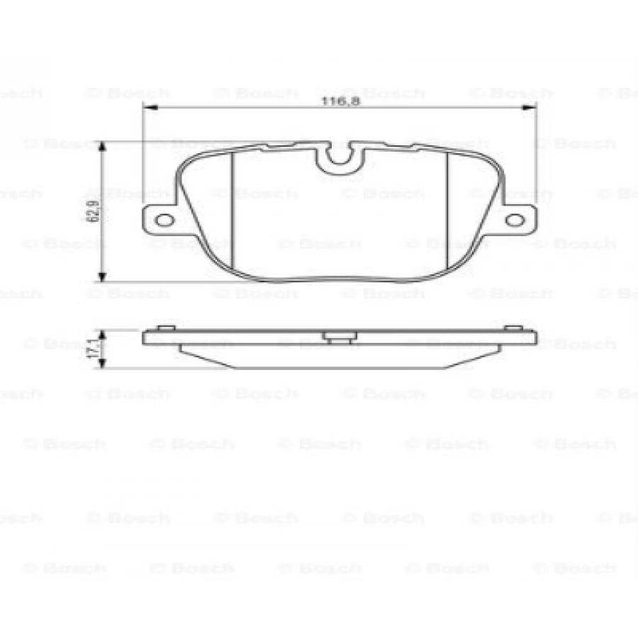 FREN BALATASI ARKA LAND ROVER RANGE ROVER SPORT - III 4.4 D-5.0 09-13