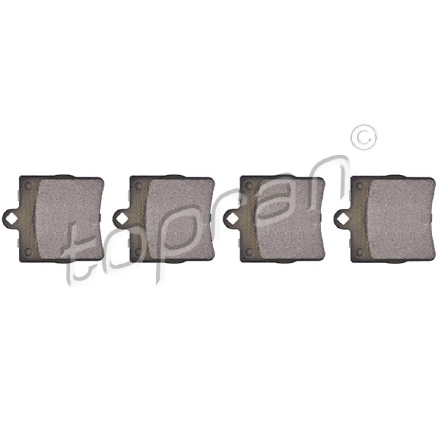 FREN BALATASI ARKA MERCEDES-BENZ C-SERISI (W203) C 180 00-07 C 200 CDI 00-07 CLK (C209) 200 Kompressor 02-09 SLK (R171) 280 05-11