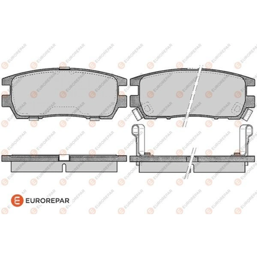 FREN BALATASI ARKA . PAJERO (V2, V4) 3.0 V6:3.5 V6:2.5 TD:2.8 TD 91-00