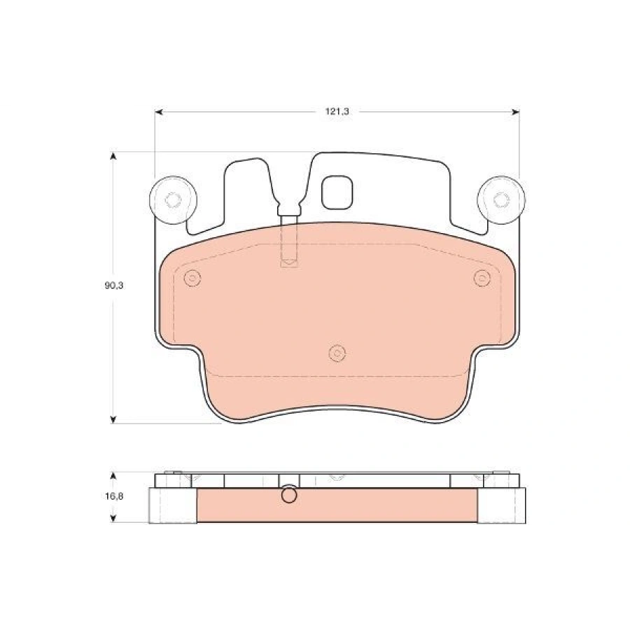 FREN BALATASI ARKA PORSCHE PANAMERA 10