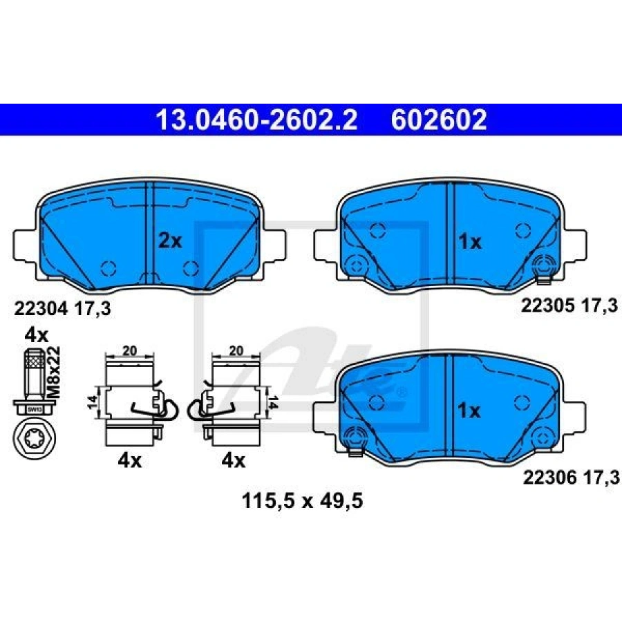 FREN BALATASI ARKA RANGE ROVER 13 RANGE ROVER SPORT 14 NEW DEFENDER 20