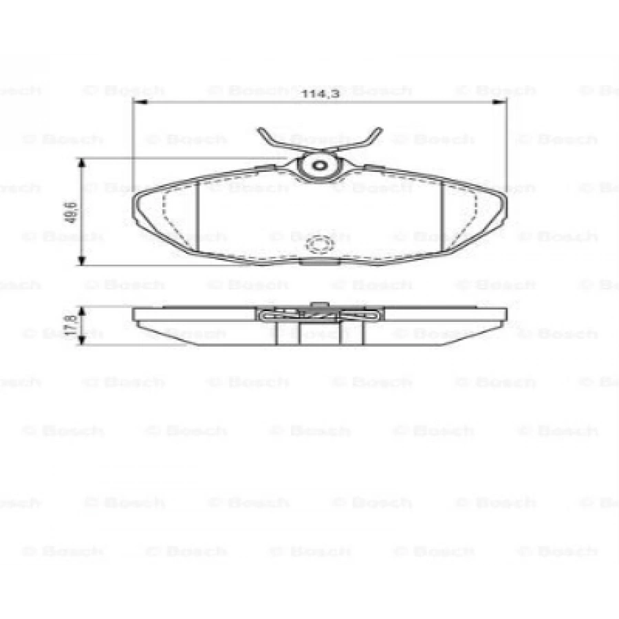 FREN BALATASI ARKA S-STPYE BM 99-