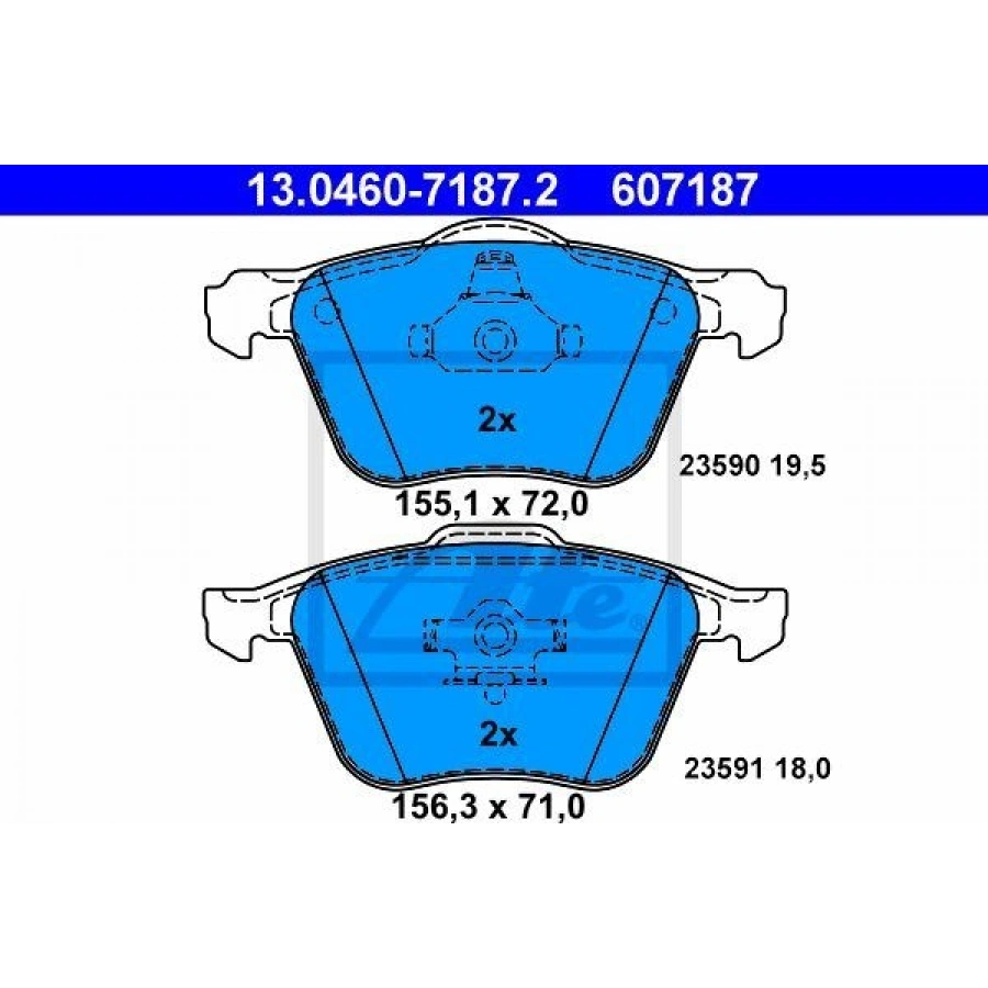 FREN BALATASI ARKA S70 V70 C70 240 740 760 850 940