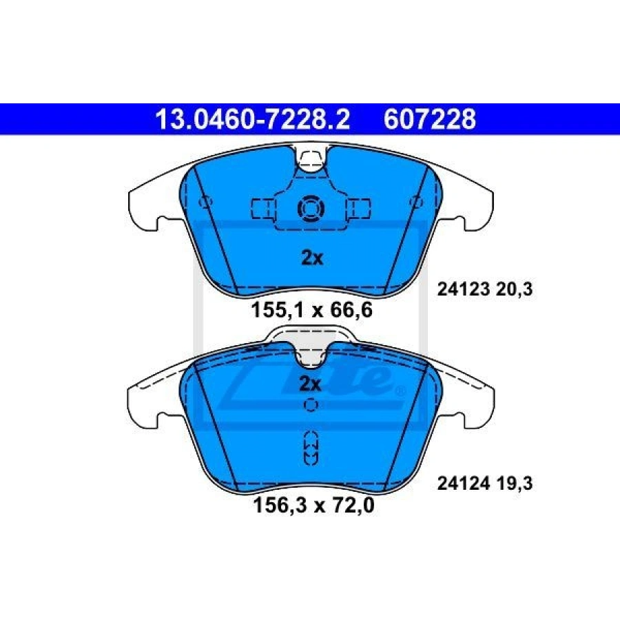 FREN BALATASI ARKA MONDEO 07 GALAXY 06 SMAX 06 S60 S80 06 V70 07 V60 XC60 FREELANDER 2.2 06