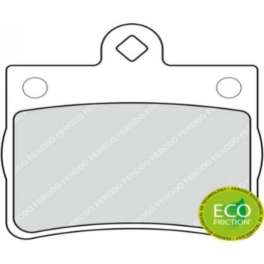 FREN BALATASI ARKA TEK PIM W202 BM 97-00