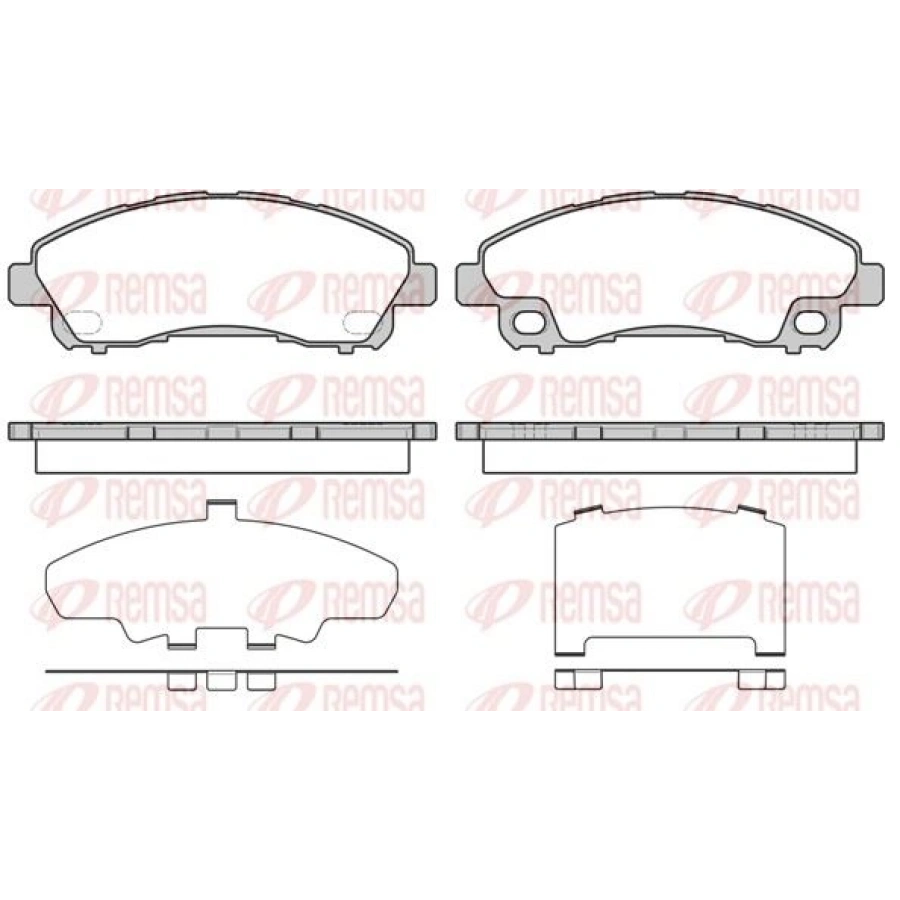 FREN BALATASI ARKA TOYOTA COROLLA 0307 1.4 1.6 VVTI
