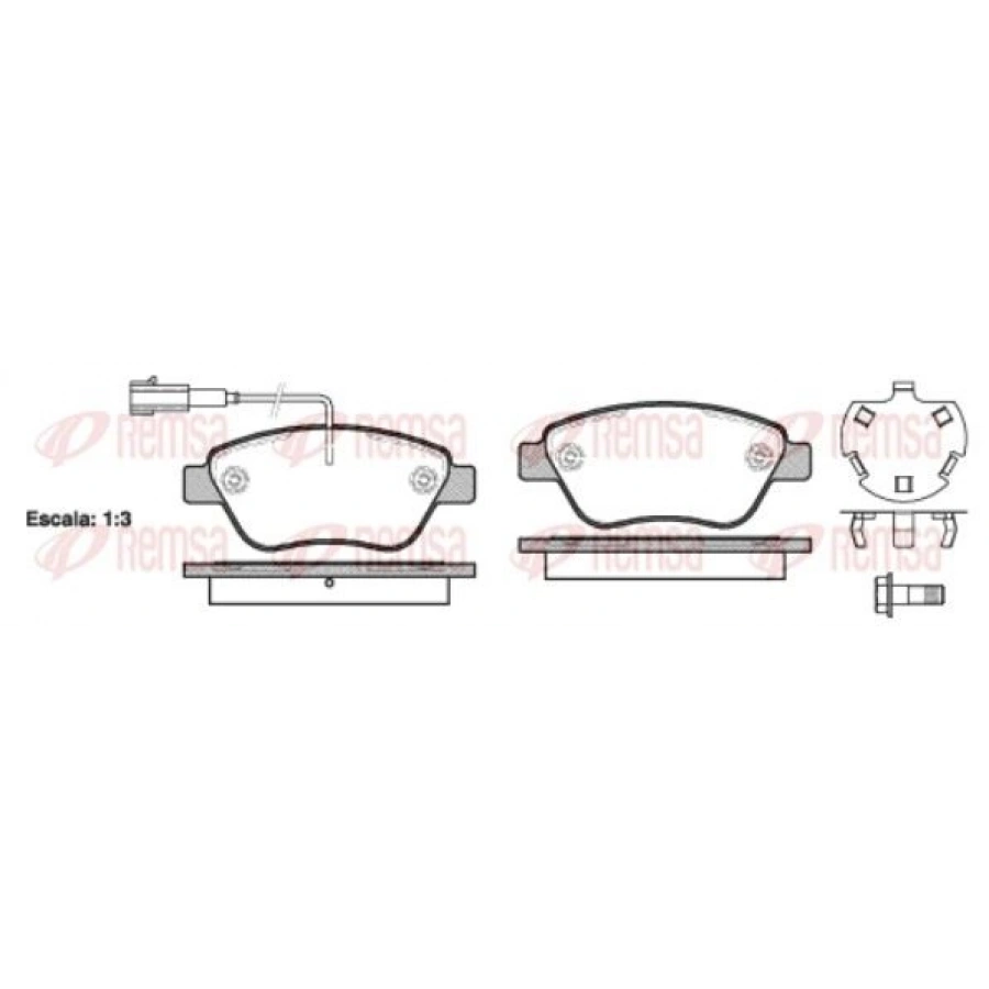 FREN BALATASI ARKA VOYAGER 3.3 00