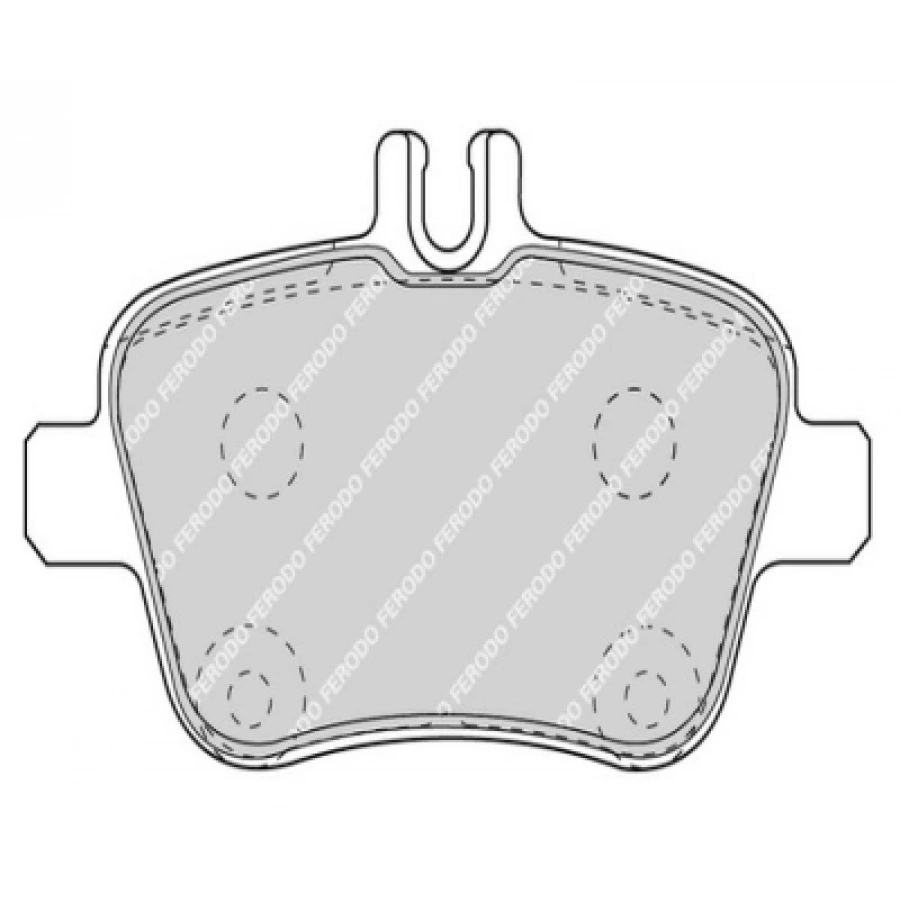 FREN BALATASI ARKA W176-246-117 BM 12-