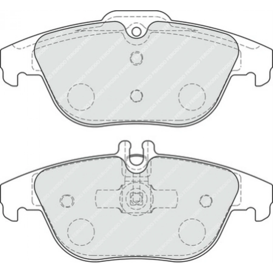 FREN BALATASI ARKA W204-207-X204 GLK BM 07-