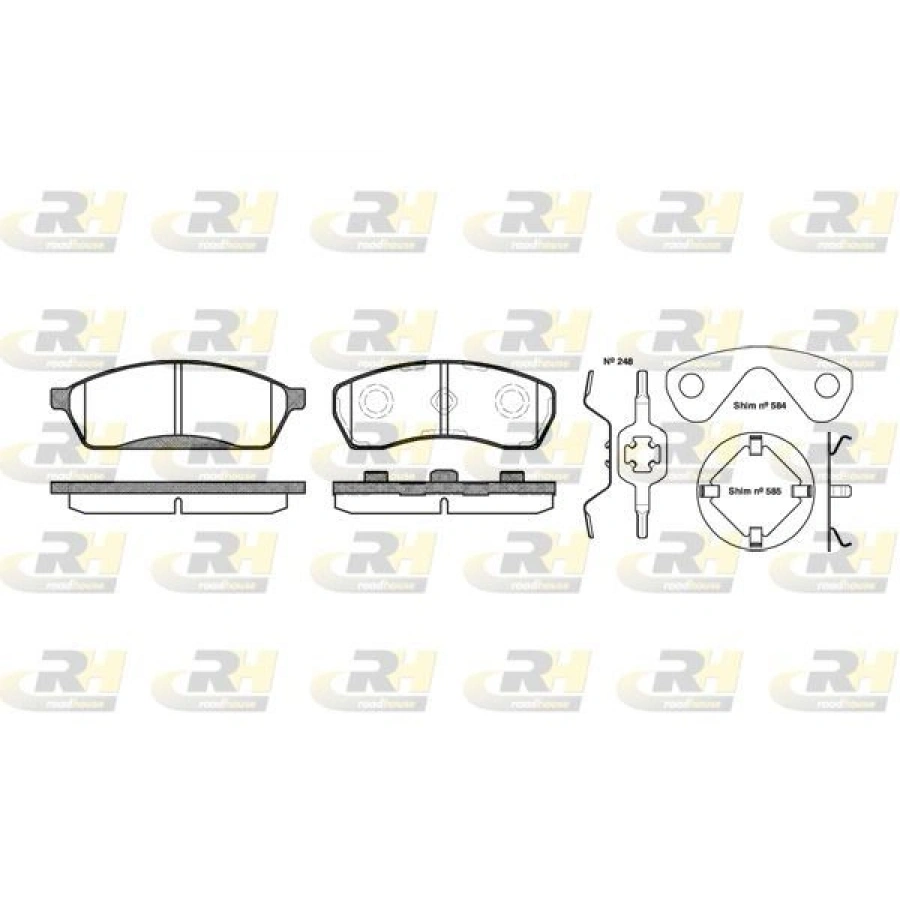 FREN BALATASI KORANDO KJ 01 99-02 05 XX